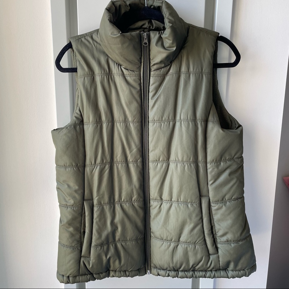 New York & Company Green Vest!